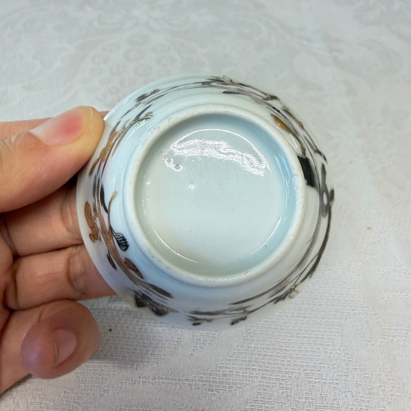 A set of six Chinese silver and gilt-decorated 'Pheasants Among Flowering Branches' tea bowls and saucers - 图48
