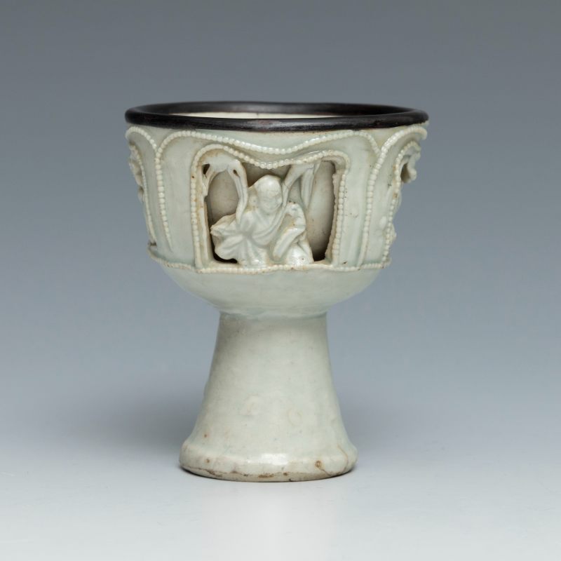 A Qingbai stem cup - 图5