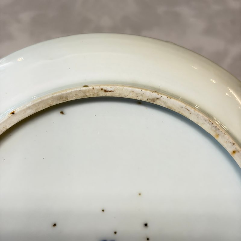 Five Chinese blue and white 'Bleu de Hue' 'Riverscape' plates - 图42