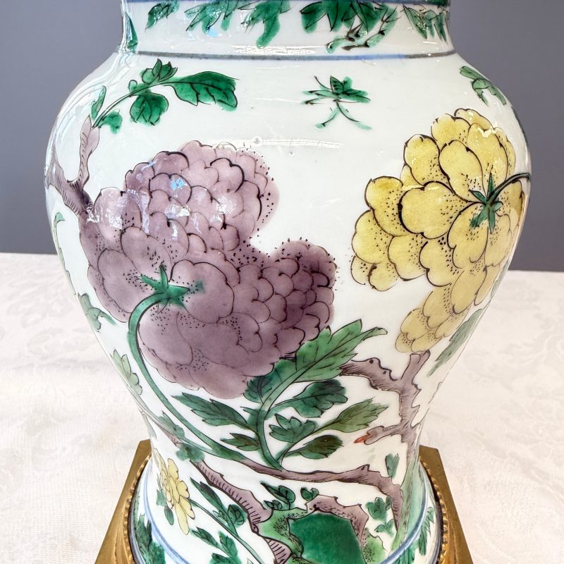A Chinese famille verte gilt-bronze-mounted 'Yenyen' vase with pheasants - 图23