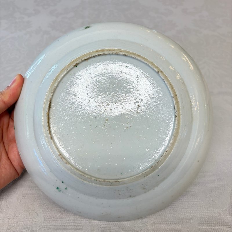 A set of six Chinese Canton famille verte plates with narrative design - 图33