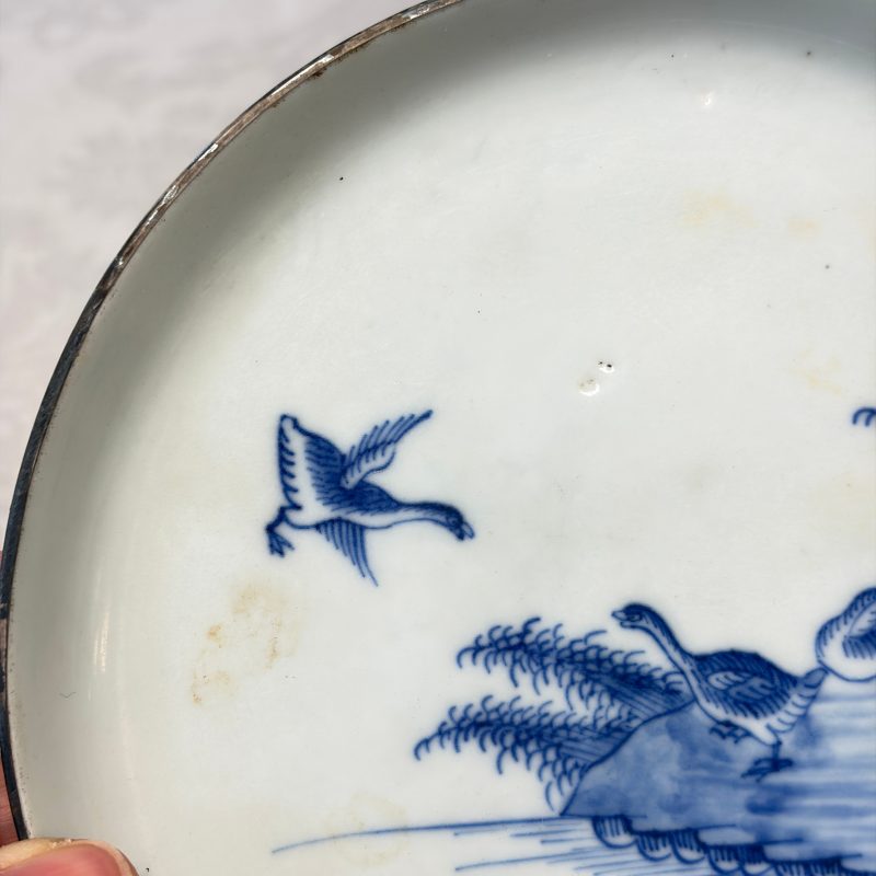 Five Chinese blue and white 'Bleu de Hue' 'Riverscape' plates - 图54