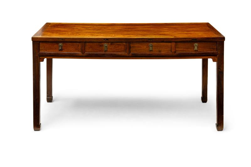 A huanghuali four-drawer desk - 图2