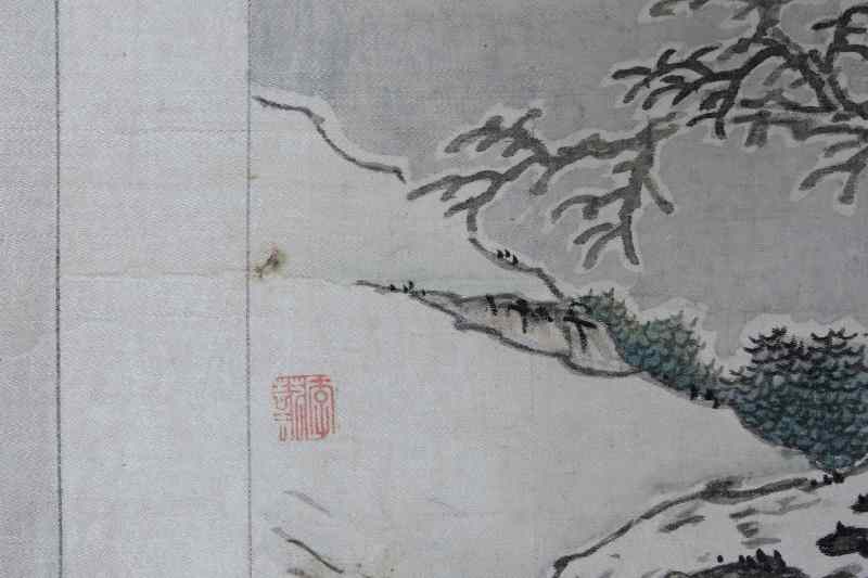 A long handscroll composed of fifteen various paintings - 图19
