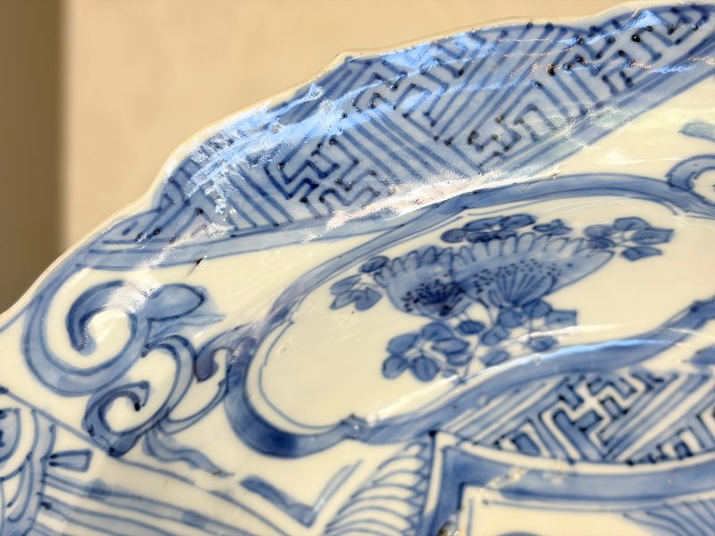 A Chinese blue and white 'Klapmuts' bowl - 图19