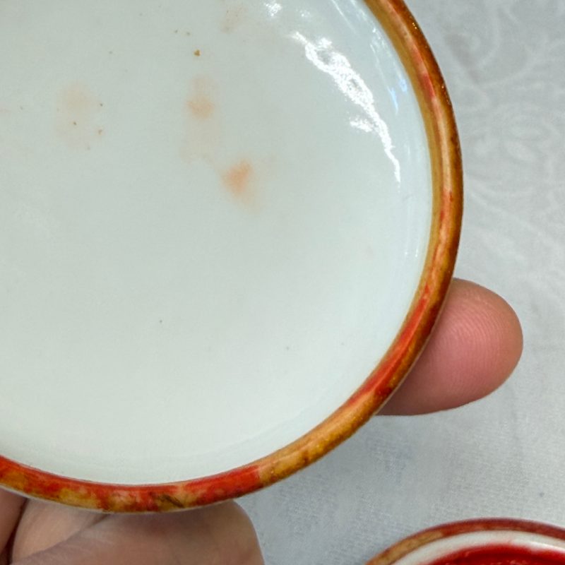 Two Chinese blue and white Wang Bu-style seal paste boxes and covers - 图25