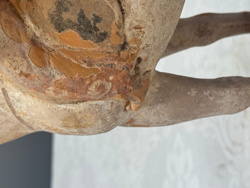 Two Chinese painted pottery 'Horserider' groups - 图31