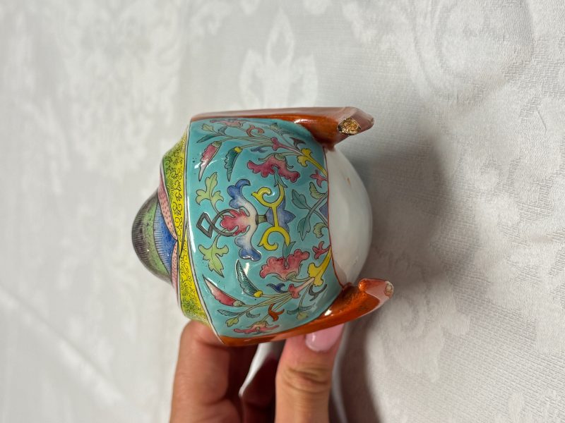 A Chinese famille rose bat-form water pot - 图13