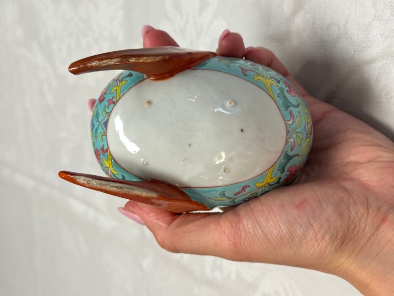 A Chinese famille rose bat-form water pot - 图15