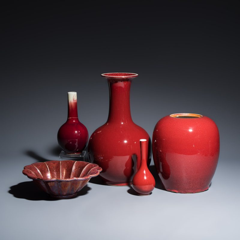 Five Chinese monochrome wares - 图1