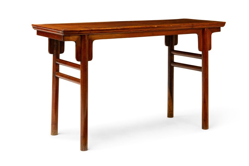 A huanghuali recessed-leg table, Pingtouan