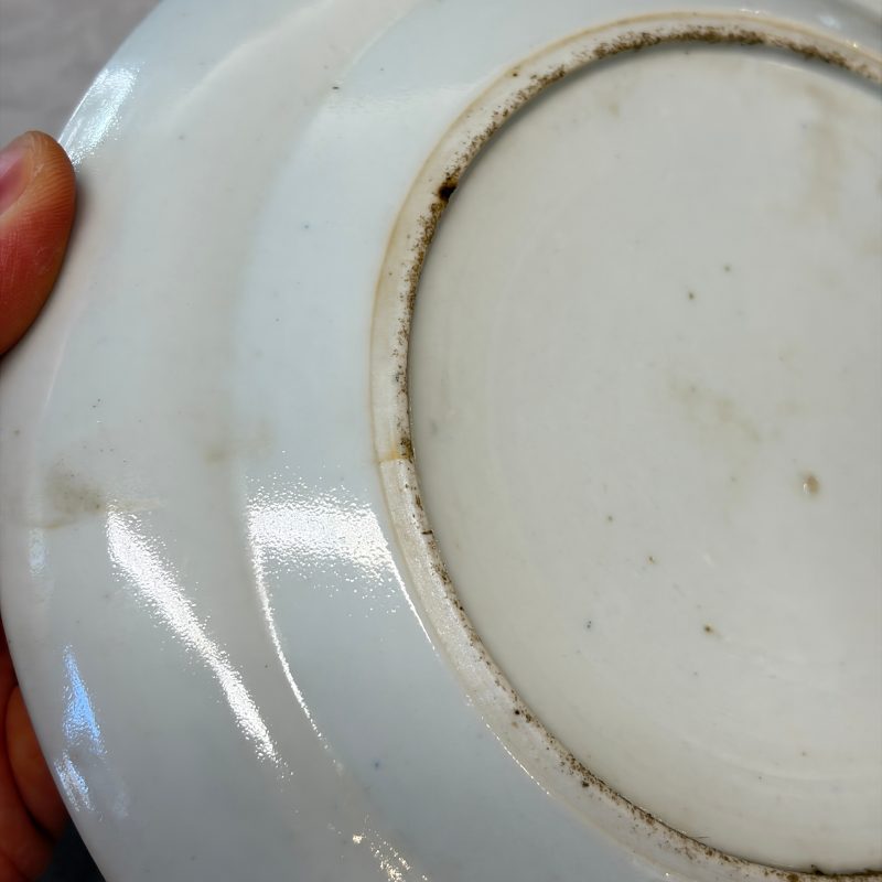 A set of six Chinese Canton famille verte plates with narrative design - 图45