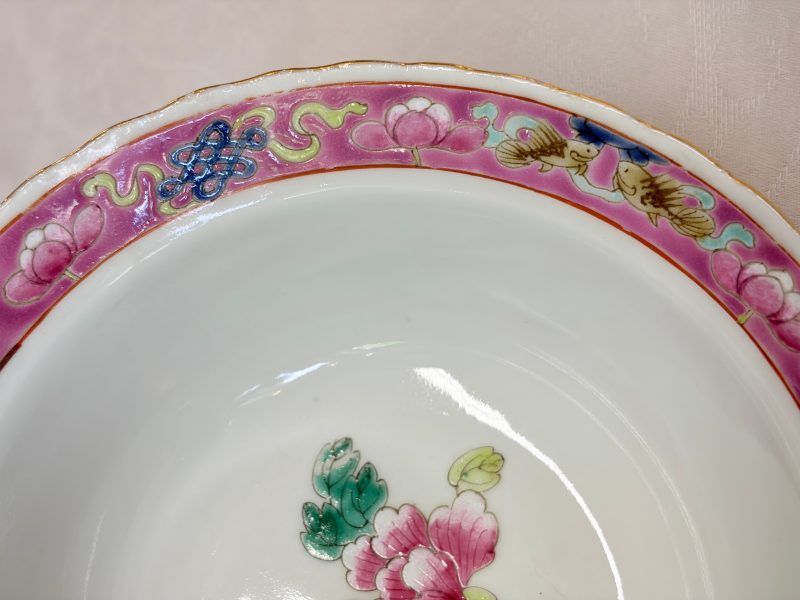 Four Chinese famille rose and monochrome wares - 图28