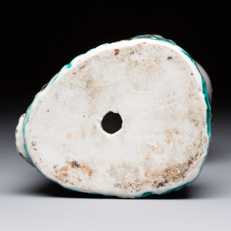 A fine Chinese polychrome-glazed model of a hawk - 图8