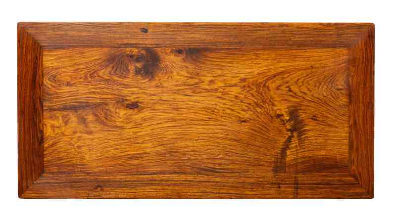 A huanghuali low corner-leg table - 图4