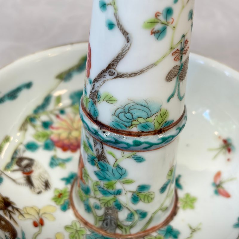 Four Chinese famille rose wares, one with gilt-bronze mounts - 图25