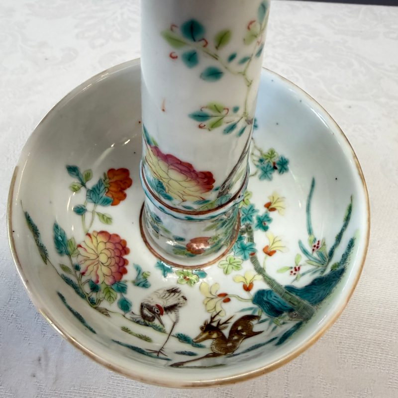 Four Chinese famille rose wares, one with gilt-bronze mounts - 图26