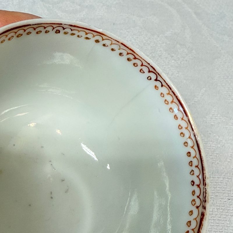 A rare Chinese famille rose export tea bowl and saucer with 'Apollo Playing the Lyre' - 图26