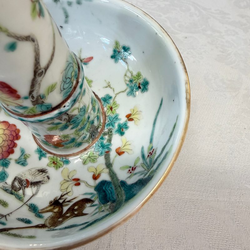Four Chinese famille rose wares, one with gilt-bronze mounts - 图27