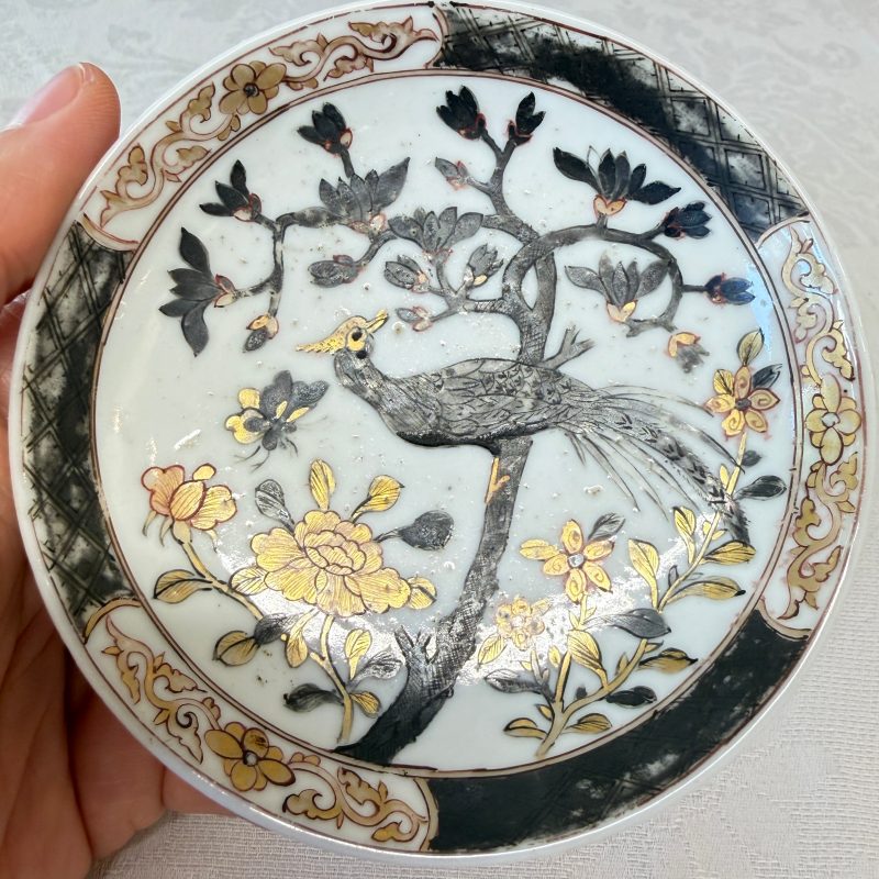 A set of six Chinese silver and gilt-decorated 'Pheasants Among Flowering Branches' tea bowls and saucers - 图51