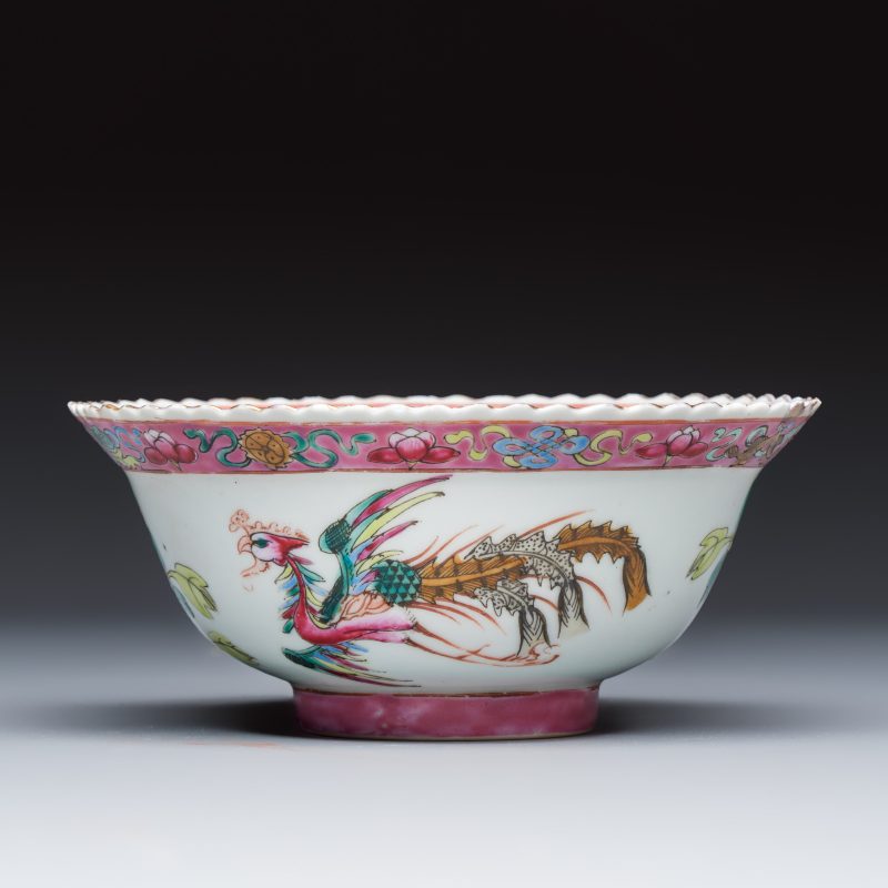 16 Chinese famille rose wares for the Straits or Peranakan market - 图17