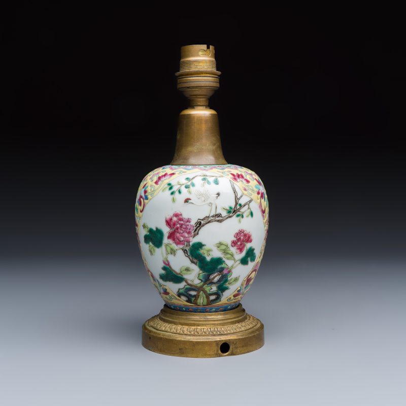 Four Chinese famille rose wares - 图16