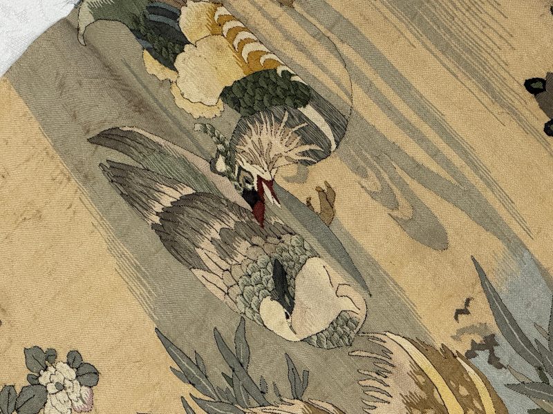 A Chinese kesi 'Phoenixes and Birds' panel - 图14