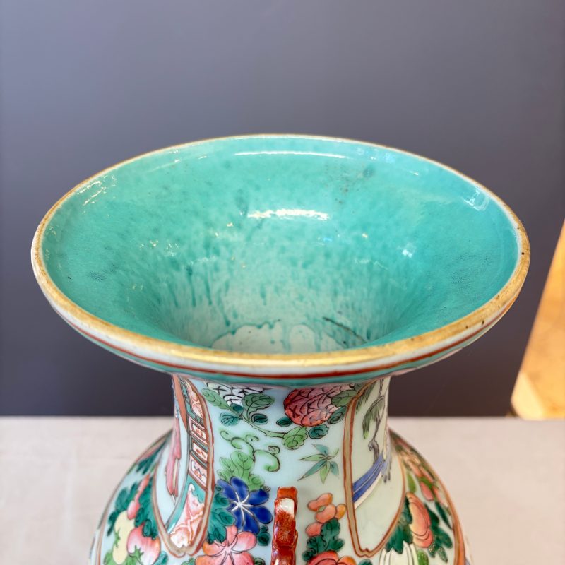 A Chinese famille rose vase with narrative design - 图21