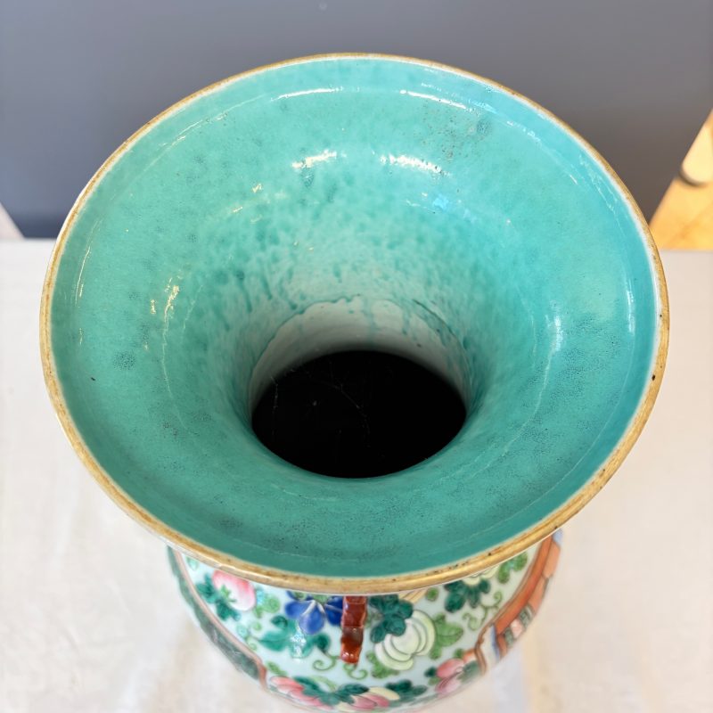 A Chinese famille rose vase with narrative design - 图20