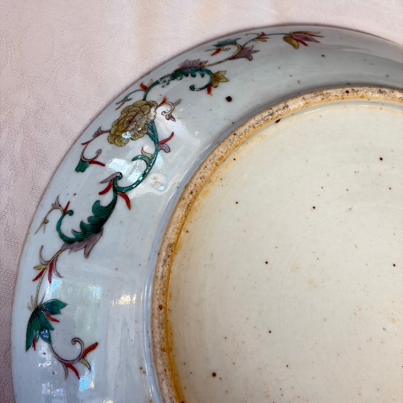 A Chinese famille verte dish with narrative design - 图16