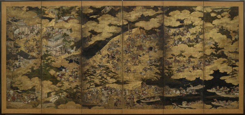 Anonymous, Battles of the Genpei War, Momoyama – Edo period, late 16th – early 17th century | 源平合戦図屏風　桃山～江戸時代初期　16世紀後半～17世紀初頭 - 图10