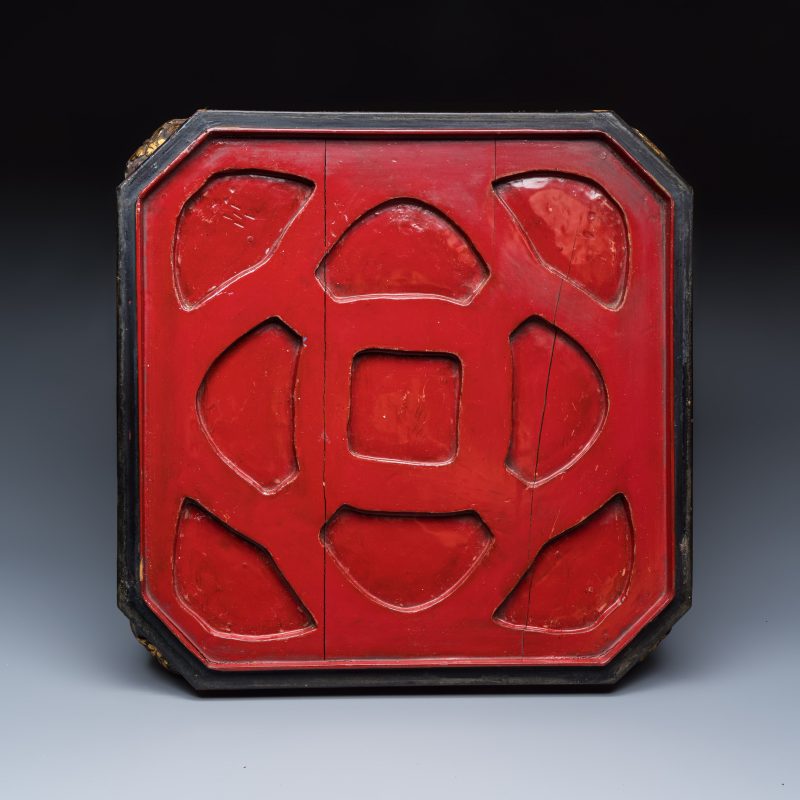 A Chinese polychrome-enamelled nine-piece sweetmeat set in a gilt-lacquered box - 图6