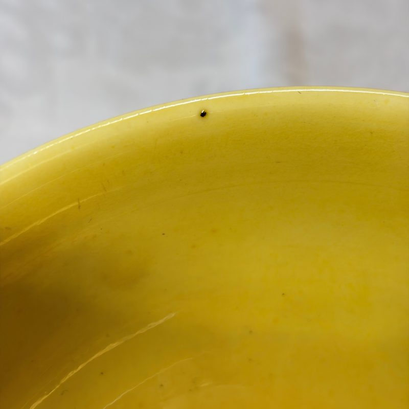A Chinese green-enamelled yellow-ground 'Dragon' bowl - 图19