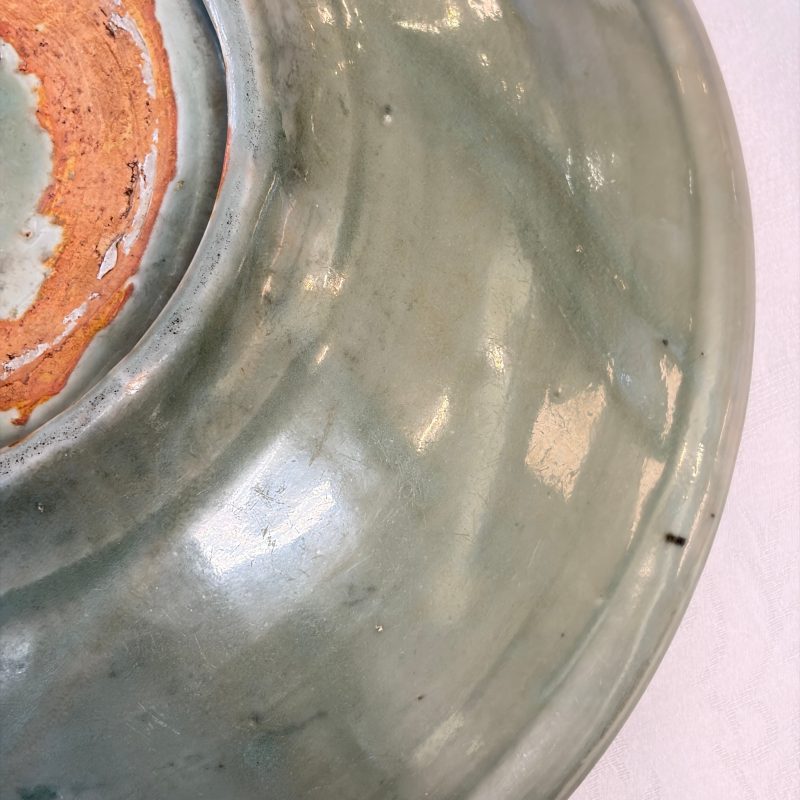A Chinese Longquan celadon dish with incised floral design - 图17