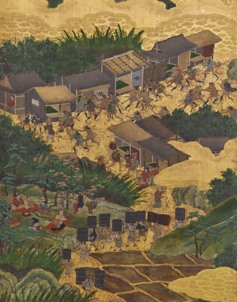 Anonymous, Kurama and Itsukushima, Edo period, 17th century | 鞍馬厳島図屏風　江戸時代初期　17世紀 - 图8