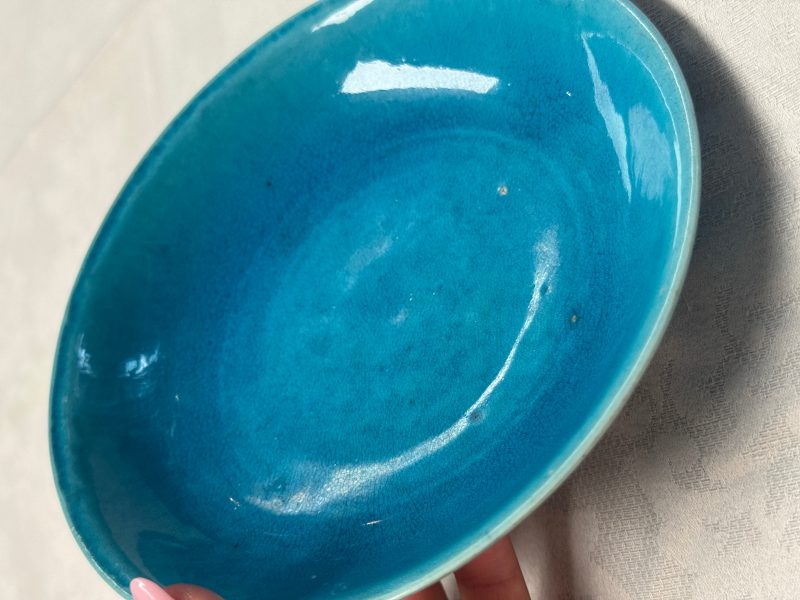 A Chinese turquoise-glazed plate - 图8