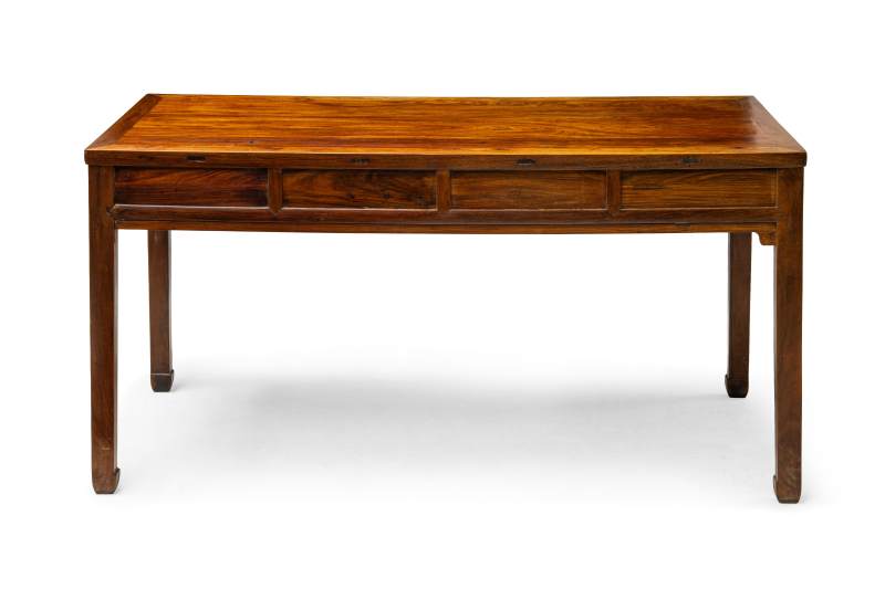 A huanghuali four-drawer desk - 图4