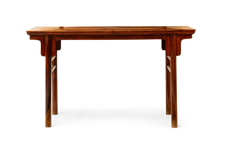 A huanghuali recessed-leg table, Pingtouan - 图2
