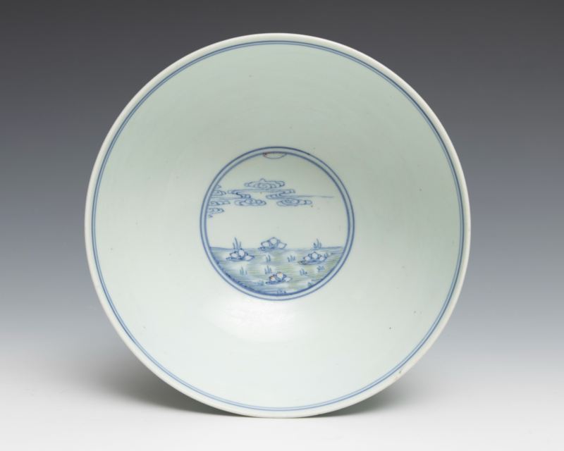 A doucai 'carp' bowl, Kangxi mark and of the period (1662-1722) - 图5