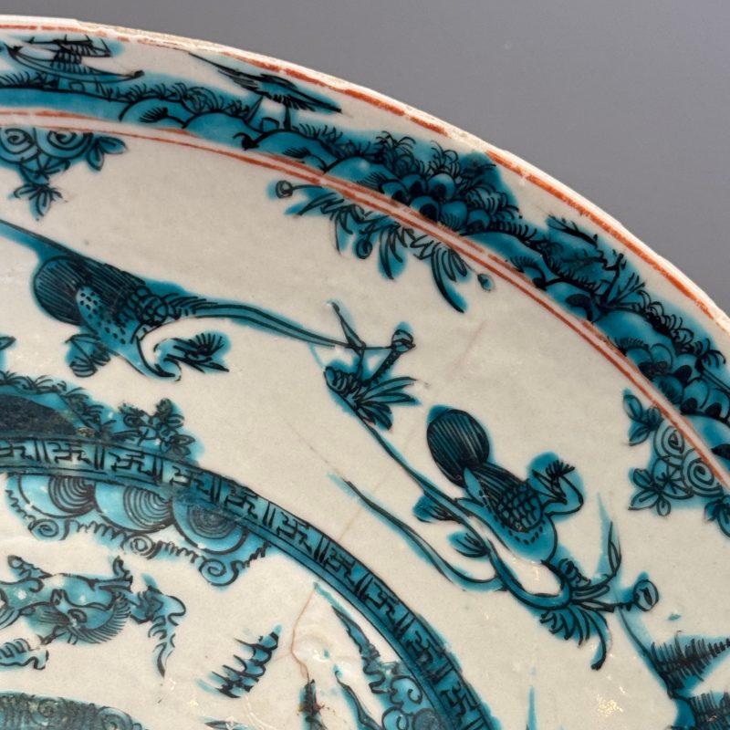 A Chinese Swatow green-enamelled dish - 图7