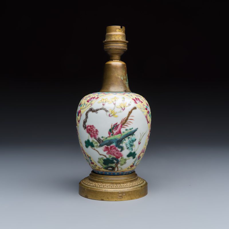 Four Chinese famille rose wares - 图18
