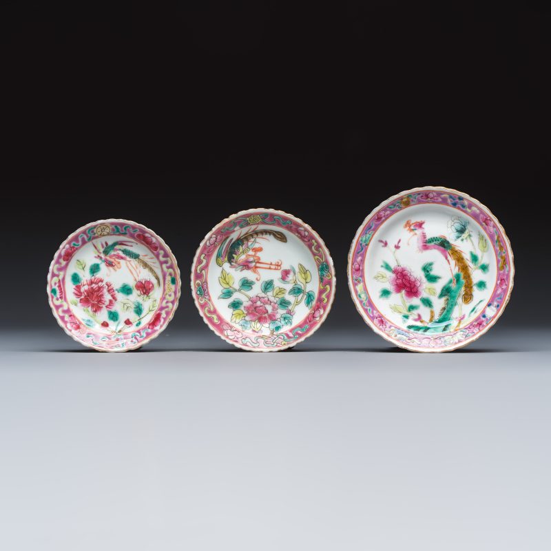 16 Chinese famille rose wares for the Straits or Peranakan market - 图18