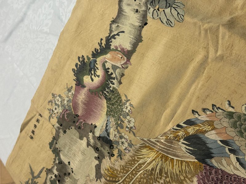 A Chinese kesi 'Phoenixes and Birds' panel - 图16