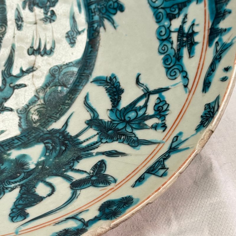 A Chinese Swatow green-enamelled dish - 图9