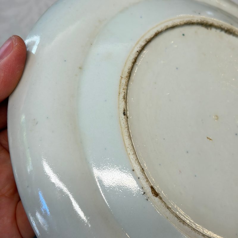 A set of six Chinese Canton famille verte plates with narrative design - 图69