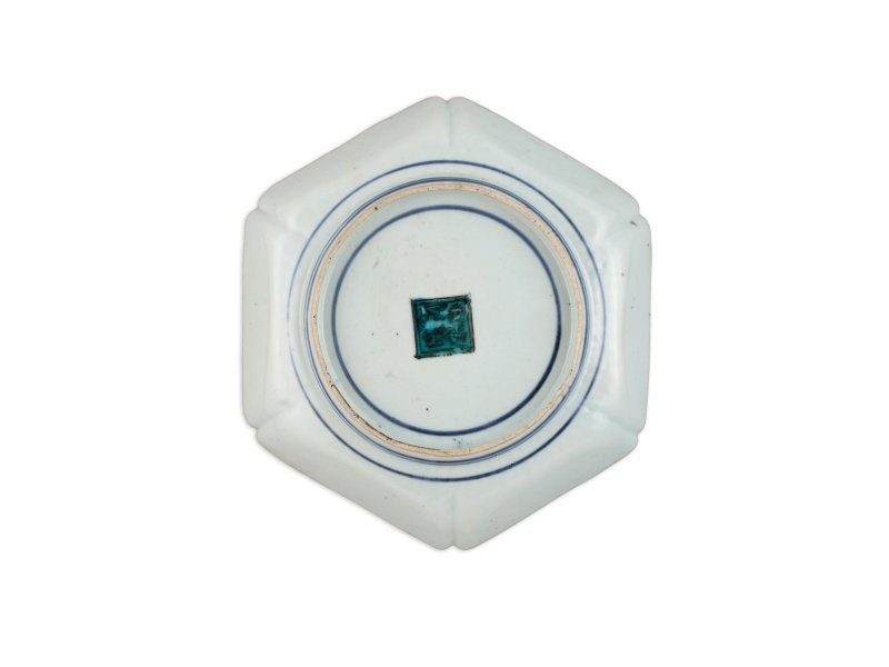 A set of ten porcelain dishes, Ko-Kutani type, Hizen, Edo period, mid-17th century | 色絵鶉図六角皿　十枚　肥前　古九谷様式　江戸時代前期　1640～50年代 - 图18