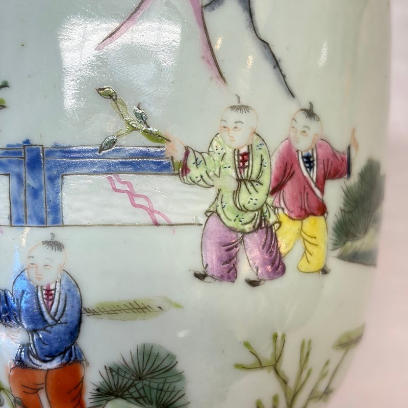 Four Chinese famille rose wares, one with gilt-bronze mounts - 图48