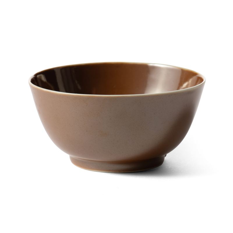 A café-au-lait-glazed bowl, Guangxu mark and of the period (1875-1908) - 图1