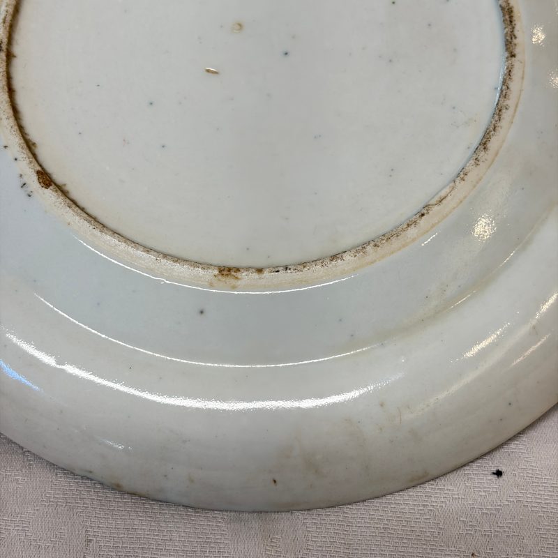A set of six Chinese Canton famille verte plates with narrative design - 图71