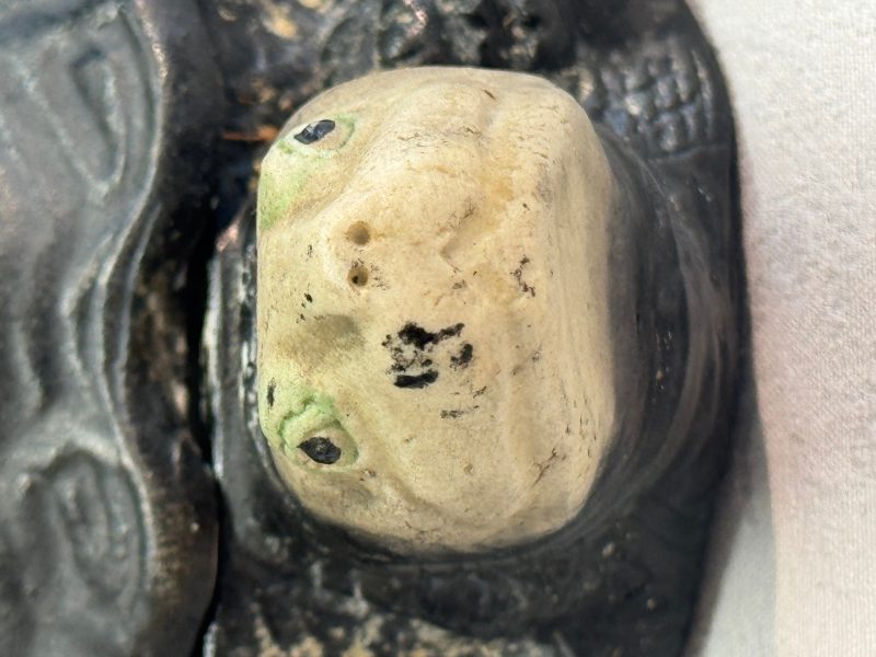 A Chinese polychrome-glazed turtle-shaped tureen and cover - 图14